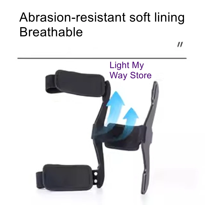 Knee hyperextension orthosisParaplegic knee valgus immobilization bracePosterior arch aid