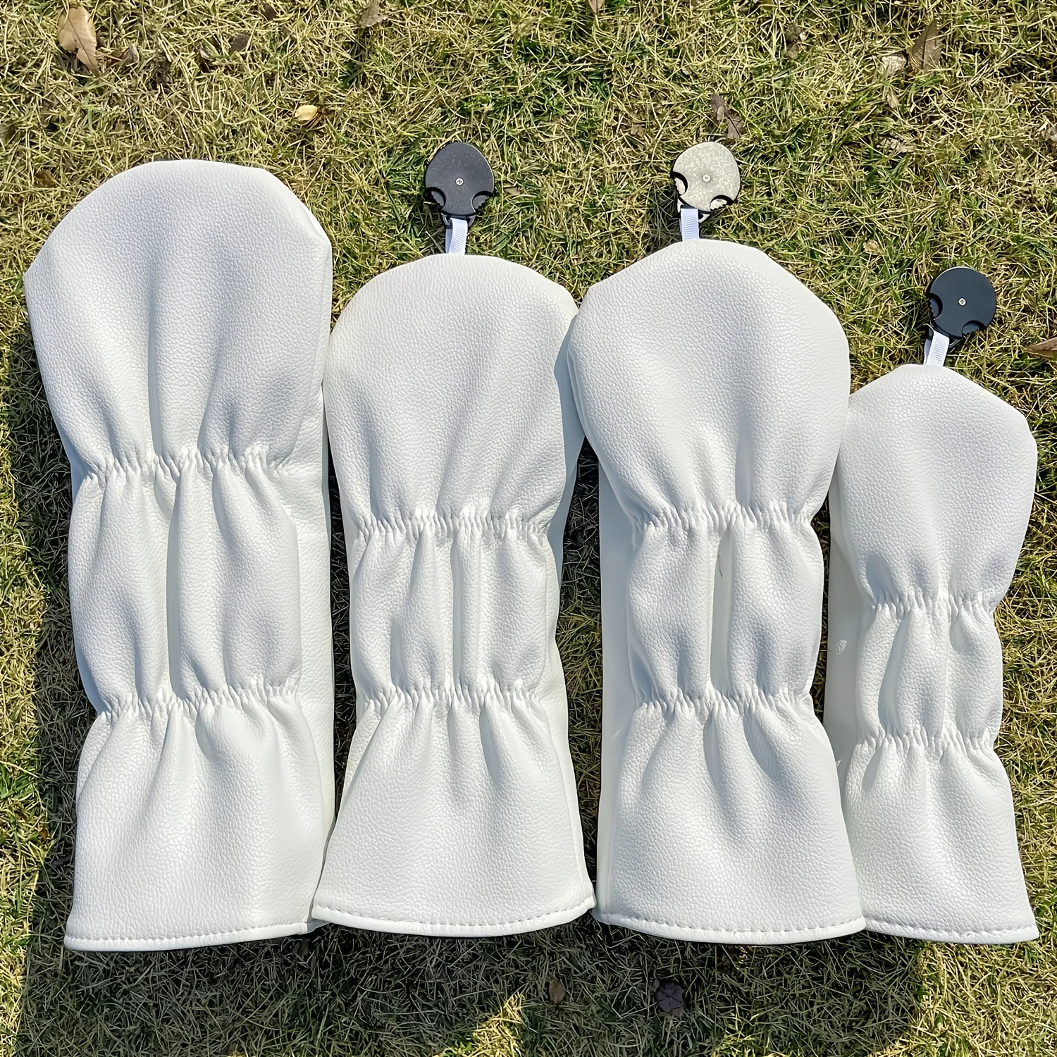 Design Style for White Paper Airplane Golf Club Covers, Available in Sets of 1 Or 4 for Drivers, Fairways, And Hybrids. image 3