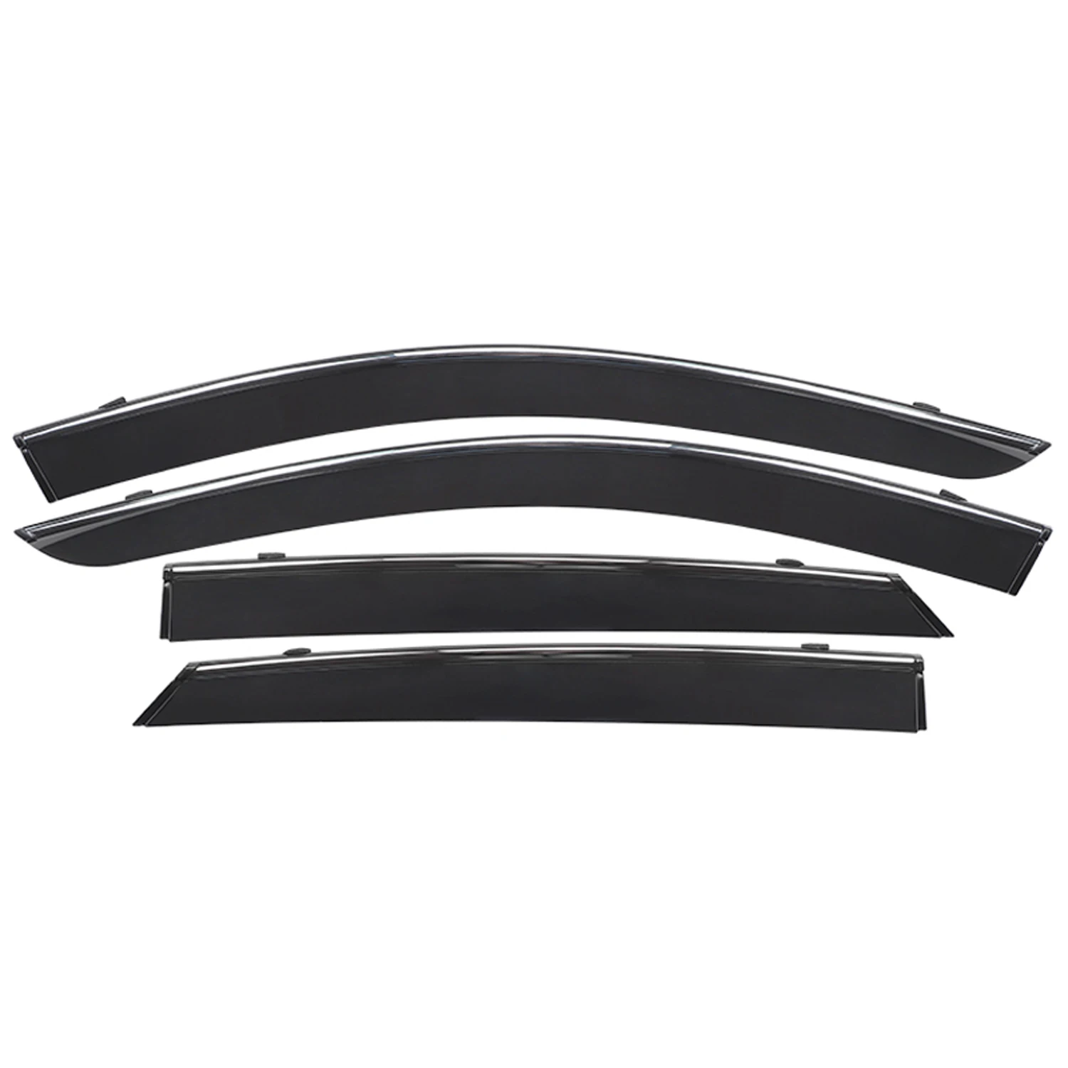 Car Exterior Accessories For Hyundai Elantra 2020-2024 PC Side Sun Rain Protection Shield Window Visor Vent Deflector 4pcs