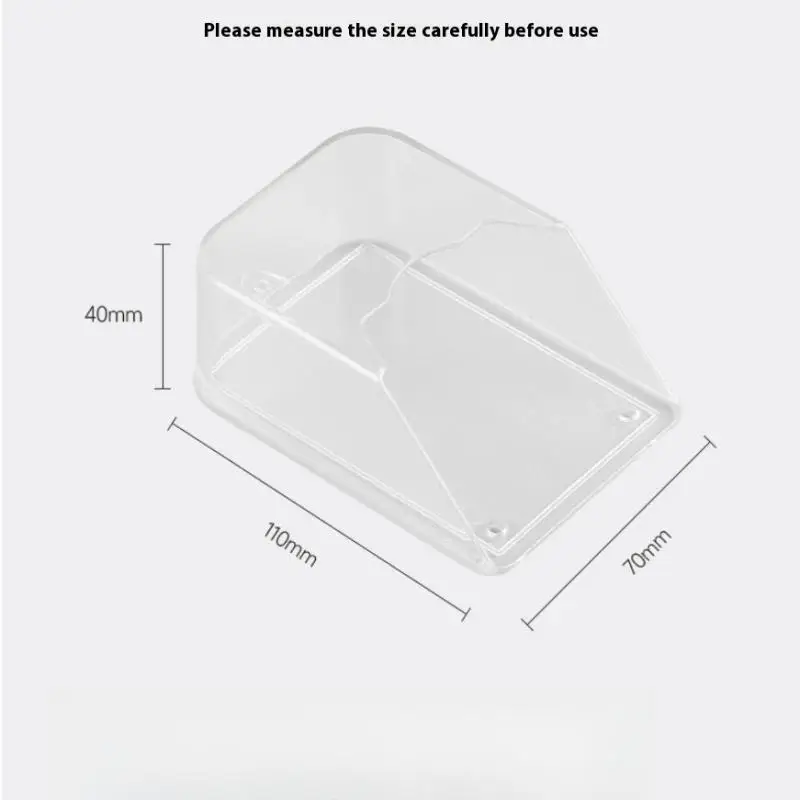1 ชุดไร้สายประตู Bell CHIME ปุ่มป้องกันกลางแจ้ง Home Doorbell กันน้ํา Splash GUARD COVER