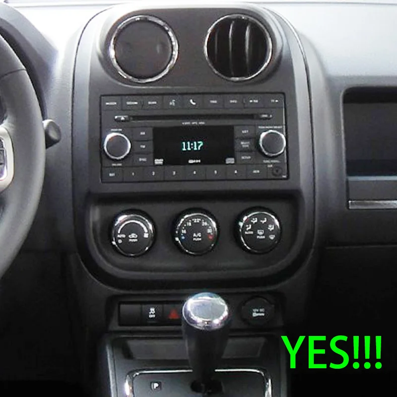 7'' Android Car Stereo 4+64GB For Jeep Liberty 2008-2011 Autoradio Carplay  GPS Navi BT Head Unit Canbus Camera FM