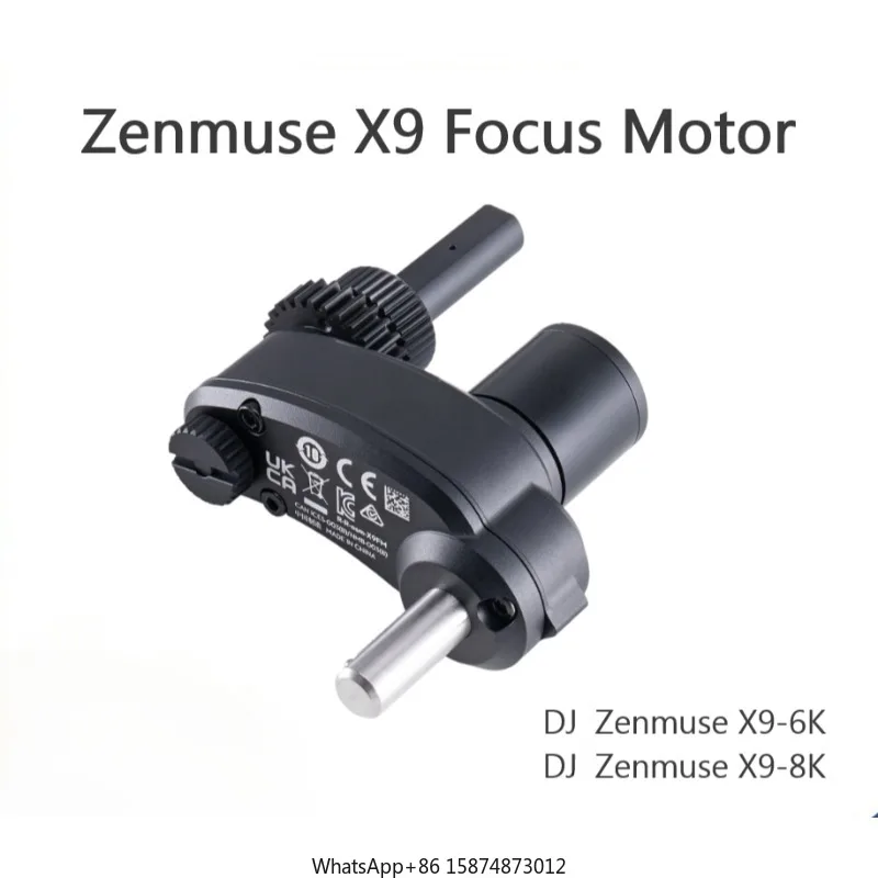 

ForDJ1Zenmuse X9Focus Mo tor Mounts tothe bottom of the X9Gimbal Cam era to Enable Manual Focus And Autofocus On Manual Lenses