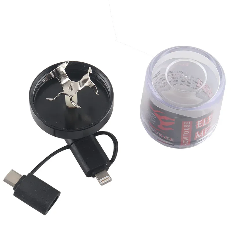 Electric USB Herb Tobacco Grinder Crusher USB Telephone Tobacco Grinder for Android Apple Phone Herb Tobacco Electric Grinder