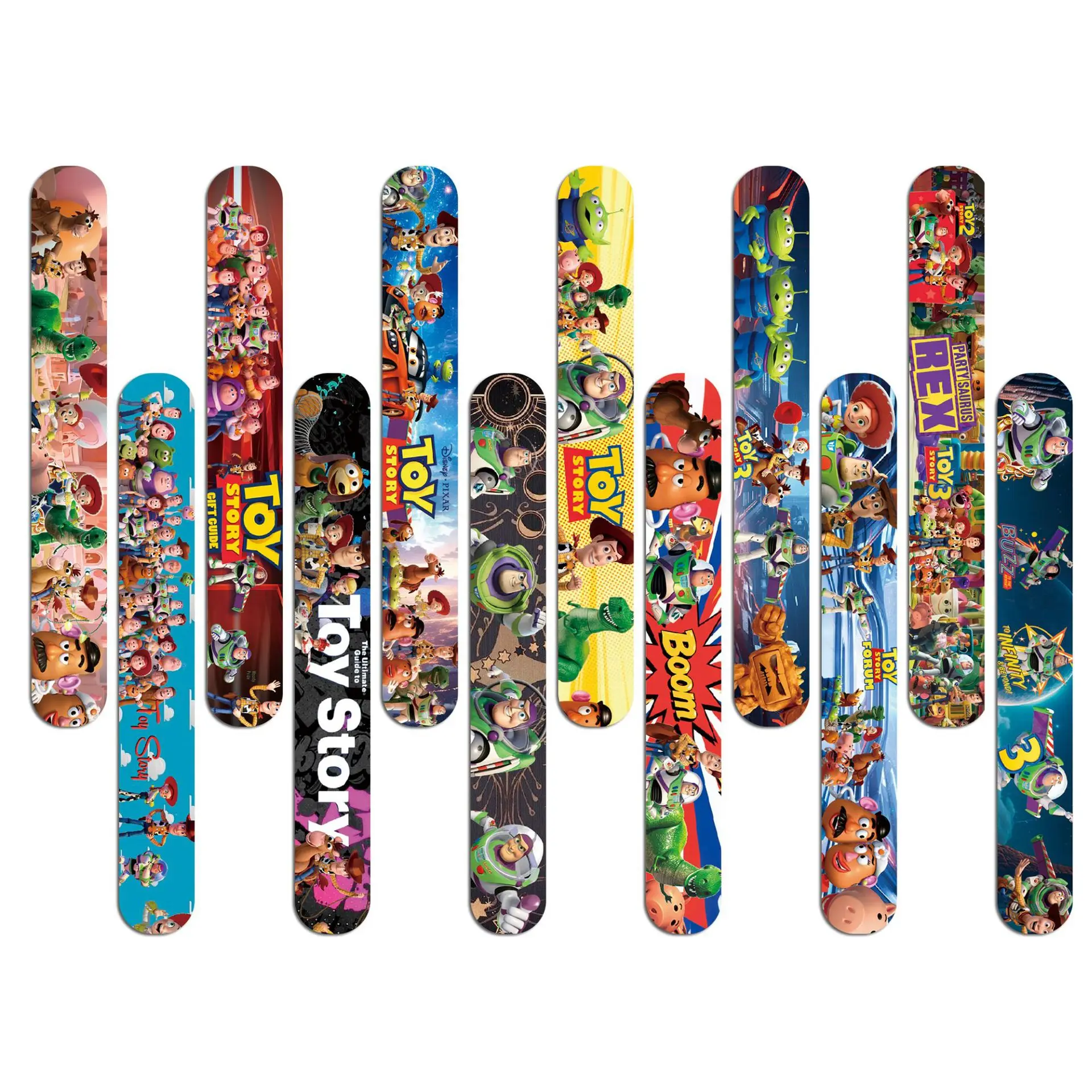Cosplay Prop Filler - Anime Themed 12 24Pcs Slap Bracelets