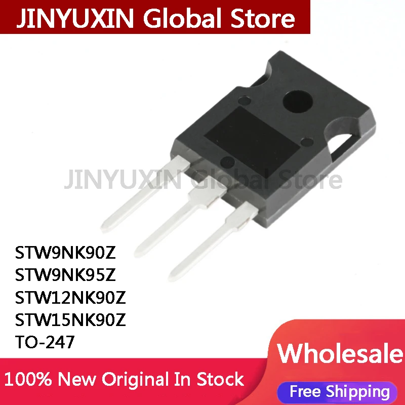 5Pcs STW12NK90Z W9NK90Z W9NK95Z W15NK90Z STW9NK90Z STW9NK95Z STW15NK90Z TO-247 IC in Stock Wholesale