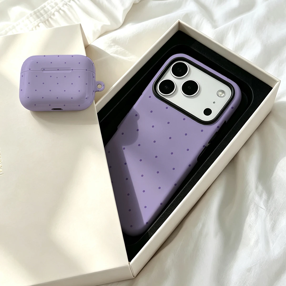 2 in 1 Pink Purple Stripes For - Airpod Case Cover ulasan dan harga