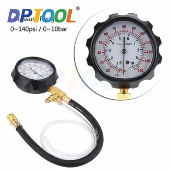 TU-114 tester for fuel injection pump fuel pressure gauge auto diagnostic tools