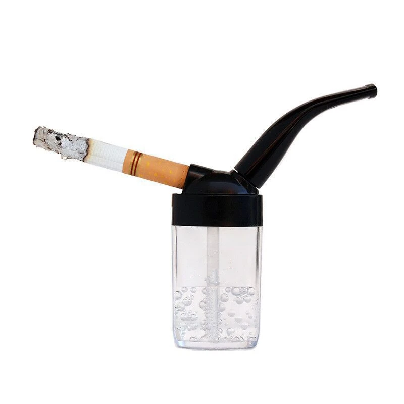 

Mini Hookah Curved Pipe Circulation Filter Water Cigarette Holder Tobacco Quit smoking Cigaret Shisha Hookah Smoking Pipes