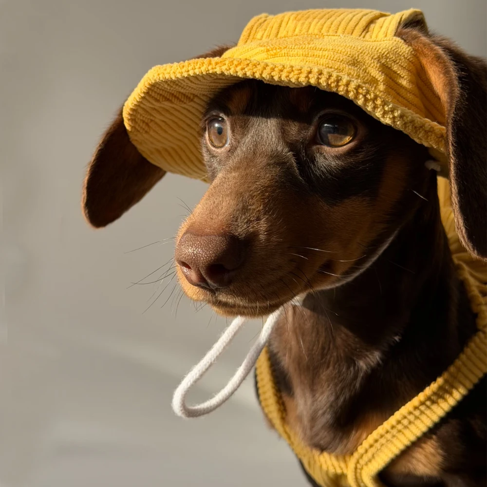 Vestido elástico transpirable de verano para perros pequeños salchicha - imagen 4