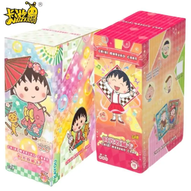 

KAYOU Chibi Maruko chan Card Time Collection Cards Innocence Pack Vol.1 2 Rare BP PR Cards Anime Collection Card Kids Toys Gifts