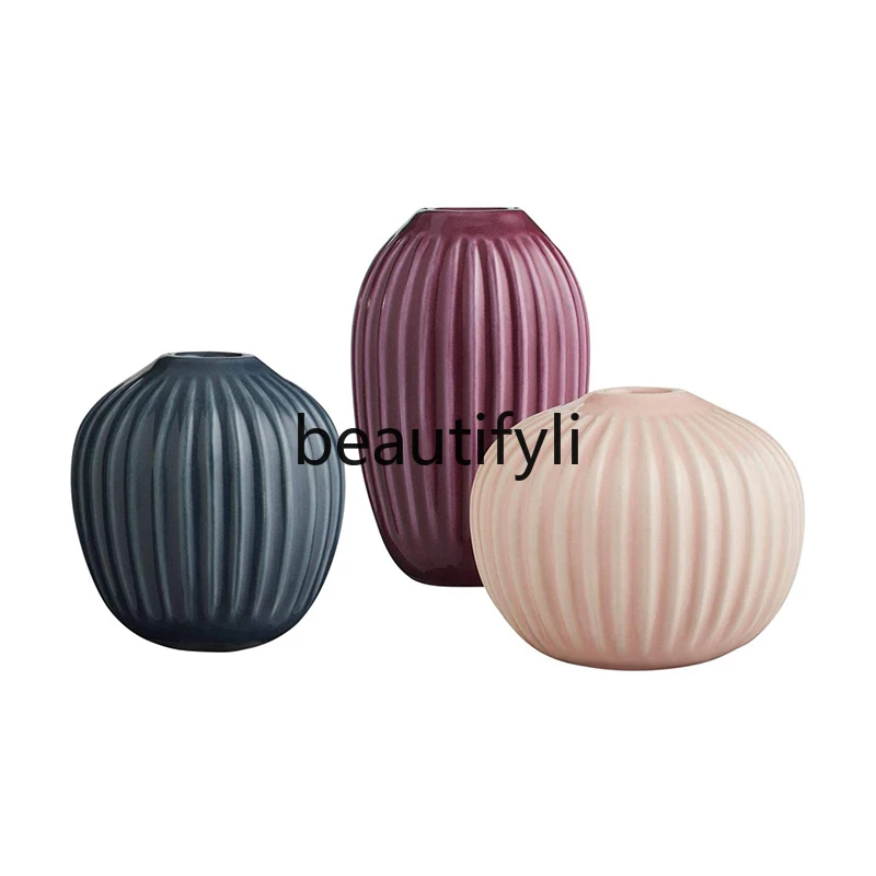 

Mini ceramic small vase ornament flower ware living room decoration