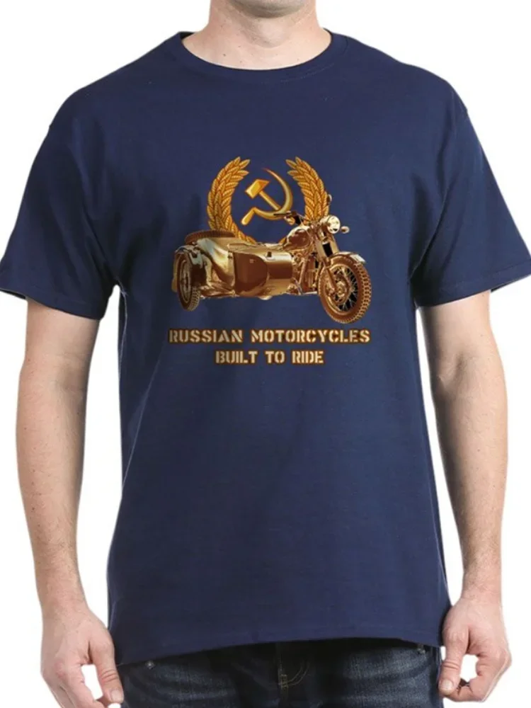 Built To Ride. Soviet Russian Motorcycles T Shirt. New 100% Cotton Short Sleeve O-Neck Casual T-shirts Loose Top Size S-3XL