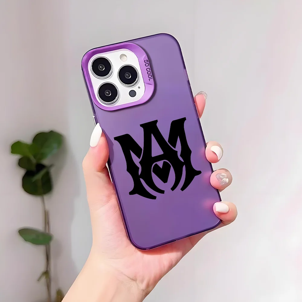 جميلة العلامة التجارية A-AmiriS قضية الهاتف لسامسونج واقية واقية IMD اللون غطاء S25 S24 S23 A07 A17 A06 4G 5G