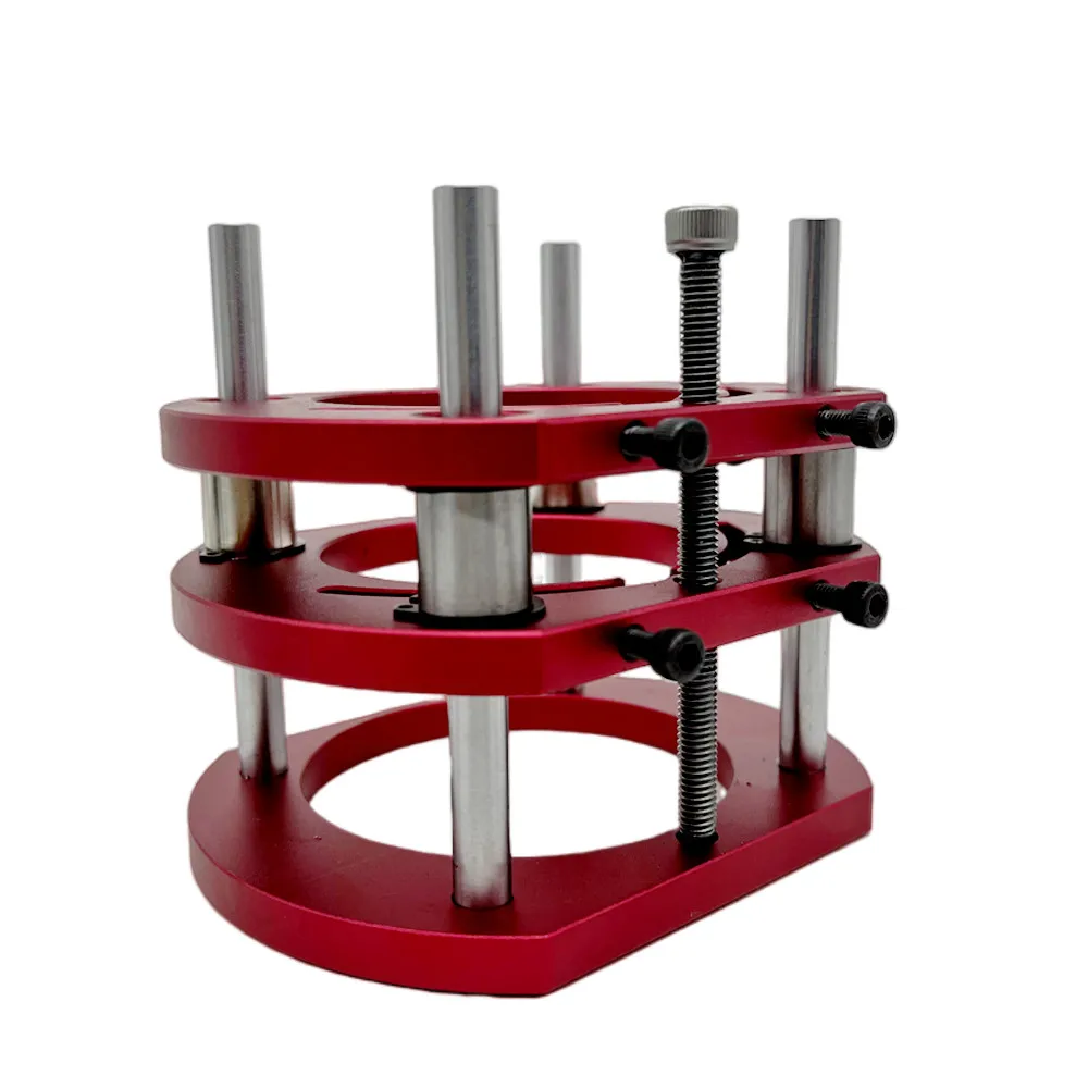 Oberfräsen-Lift-Kit mit Aluminium-Fräsplatte für Motoren mit 65 mm Durchmesser, Holzbearbeitung, Oberfräse, Tisch, Werkbank, Trimmer, Graviermaschine – Detail 14