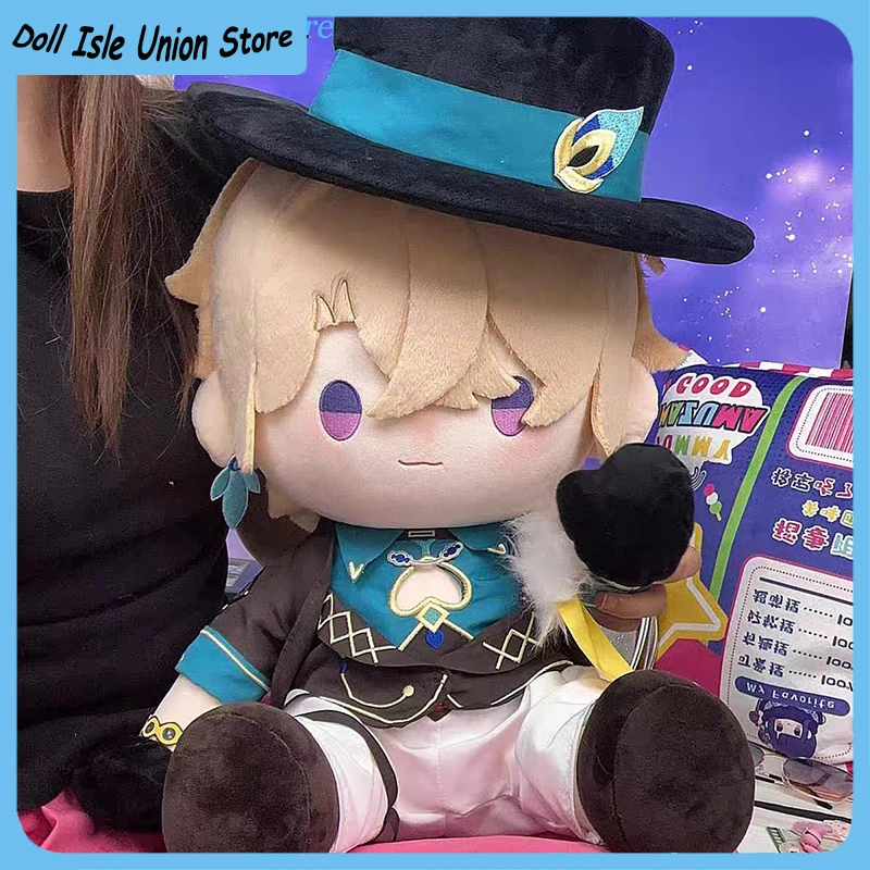 

Game Honkai：Star Rail Aventurine Attribute Sitting Posture Cotton Doll 40cm Large Plush Stuffed Toy Cosplay Figurine Plushie