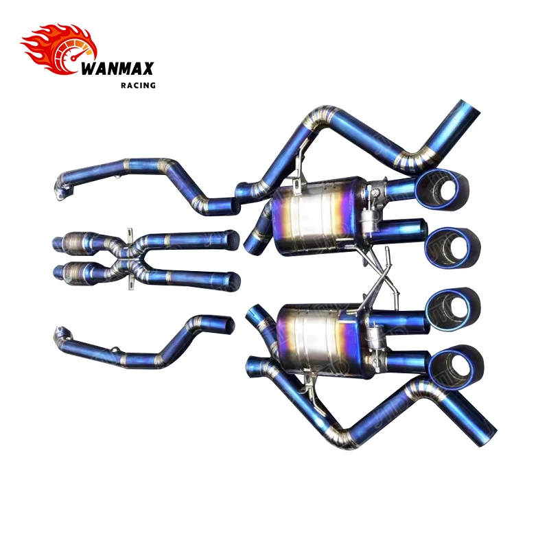 High Performance Titanium Alloy Exhaust Catback System for  E90 E92 E93 E9X M3 2008-2013 view 5