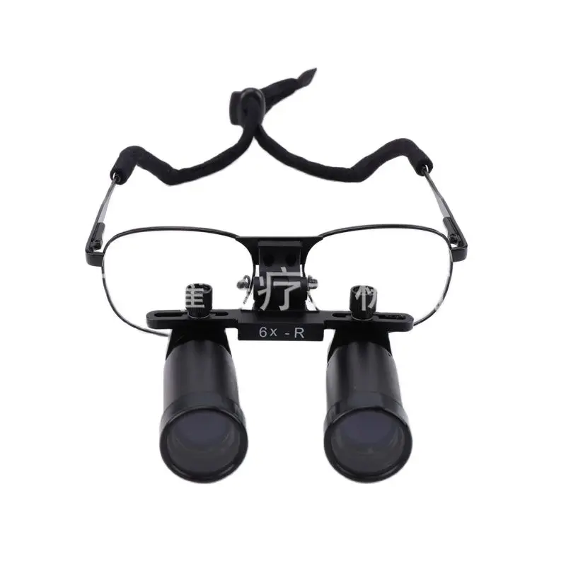 4X 5X 6X 8X High Power Binocular Dental Loupe Long Working Distance Customizable Odontological Glasses Medical Magnifier Lupa