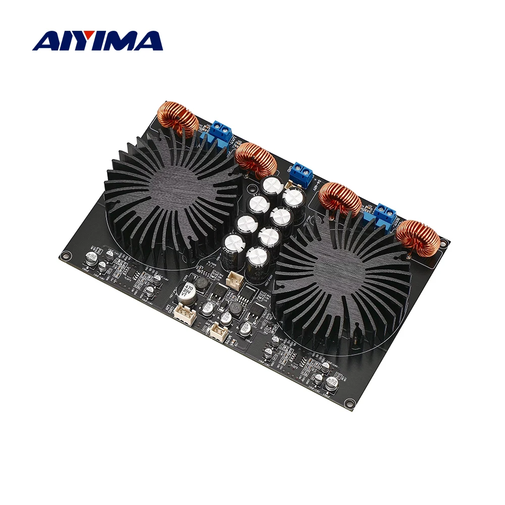 

AIYIMA 600W TPA3255 Digital Power Amplifier 2.0 Channel Class D HIFI Sound Amplifier Stereo Home Audio Amp