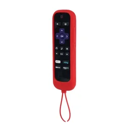 Protective Case Fit for TCL Roku Express RC280 RCAL7R TV Remote Control Cover Silicone Dust-proof Skin Anti-Slip