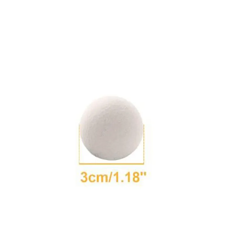 3/4/5cm Fleece Dry Kit Ball Reusable Wool Dryer Balls Softener Laundry Washing Machine Accessories Home Washing