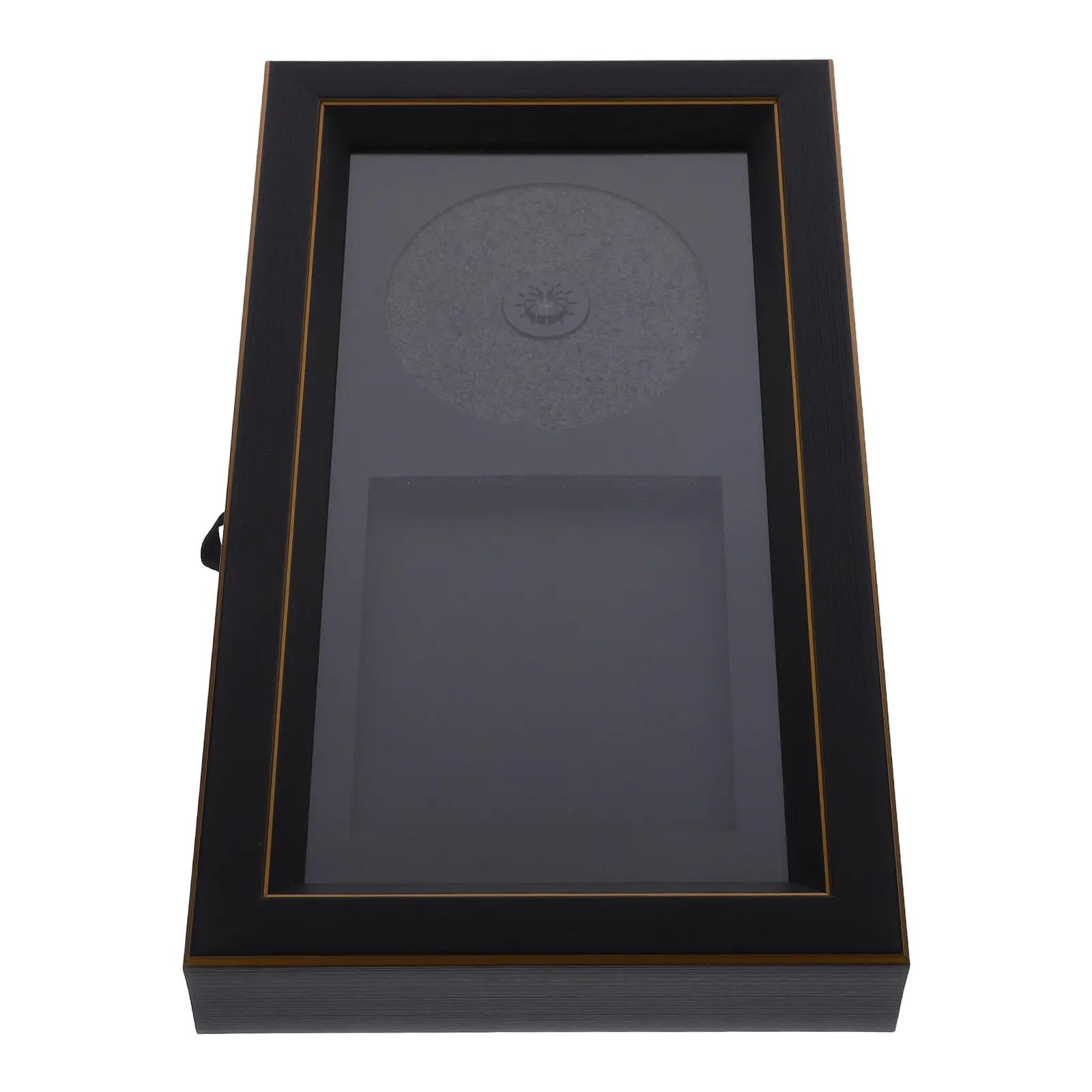 Cd Display Wall Hanging Frame Resin Record Holder Wall Frame for Music Collectors Album Display Gallery Decor Record Stand