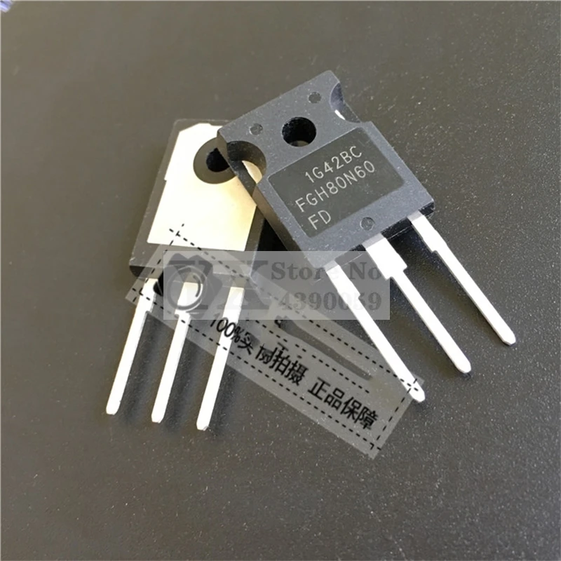 (5-20PCS) FGH80N60FD FGH80N60  80N60 IGBT high-power tube 80A600V Brand New and original