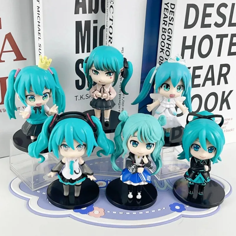 新しい初音ミク Q バージョンシリーズシナモロールピアプロ初代世代ブラインドボックス子供のおもちゃコレクションギフト誕生日ギフト