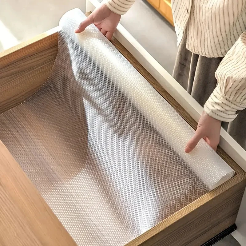 EVA Translucent Cabinet Mat Can Be Cut And Easy To Clean Refrigerator Mat Drawer Household Moisture-proof And Oil-proof Insulati