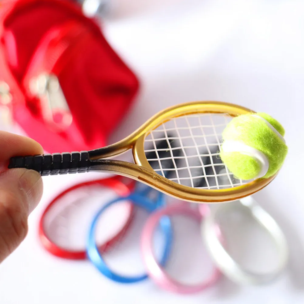 

1Set Detailed Tennis Racket Representation Set Useful in Early Learning Centers Gymnasiums Sports Clubs Display and