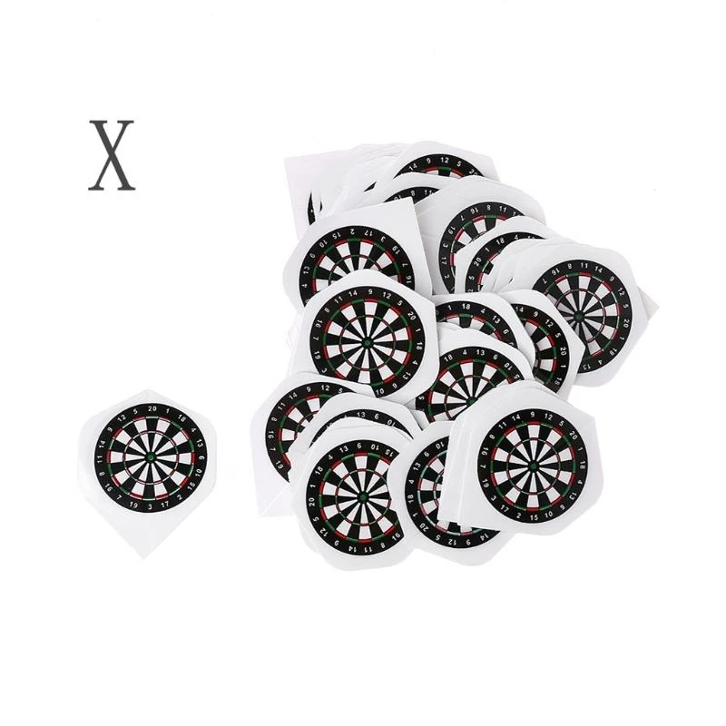 

Пакет из 50, сплошной дротик красивые полеты Darts Lething Darts Pet Wing Wing Outdoor Tail