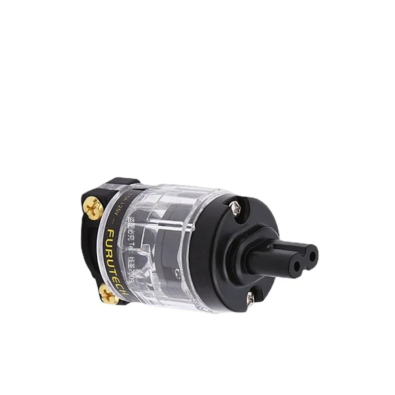 Hi-end Furutech F1-11 2 Pole C7 Connector HiFi Audio Adapter 8 Female IEC Power Plug