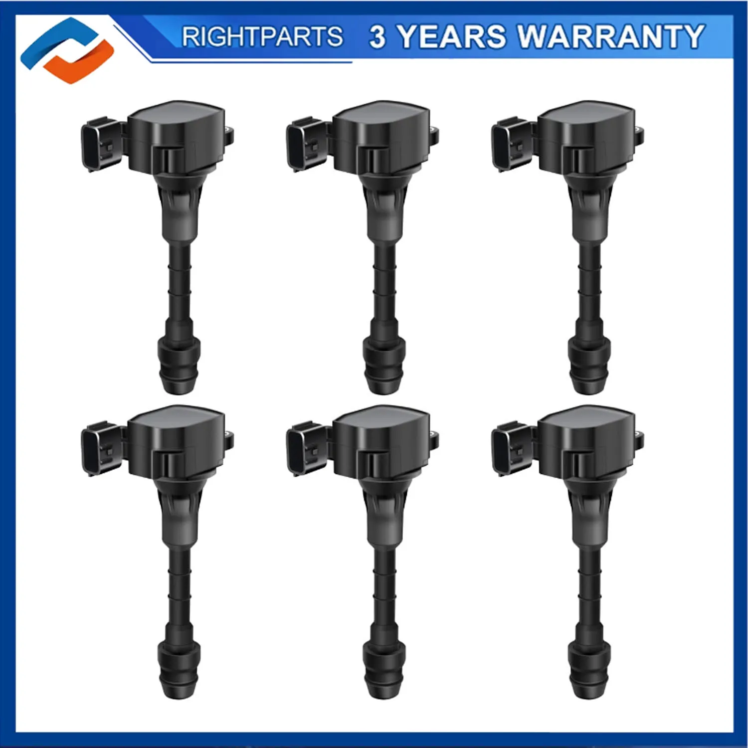 

6pcs Ignition Coil 22448AL615 For NISSAN 350Z TEANA J31 FUGA Y50 2005 3.5L ALTIMA L31 L32 ELGRAND E51 INFINITI FX 35 G35 Parts
