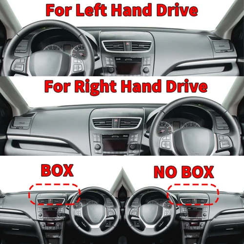 Imagen 2 del producto Ajuste para Suzuki Swift Sport G3 FZ NZ AZH 2010-2016 accesorios de coche Dashmat cubierta de tablero almohadilla DashMat parasol alfombra protectora