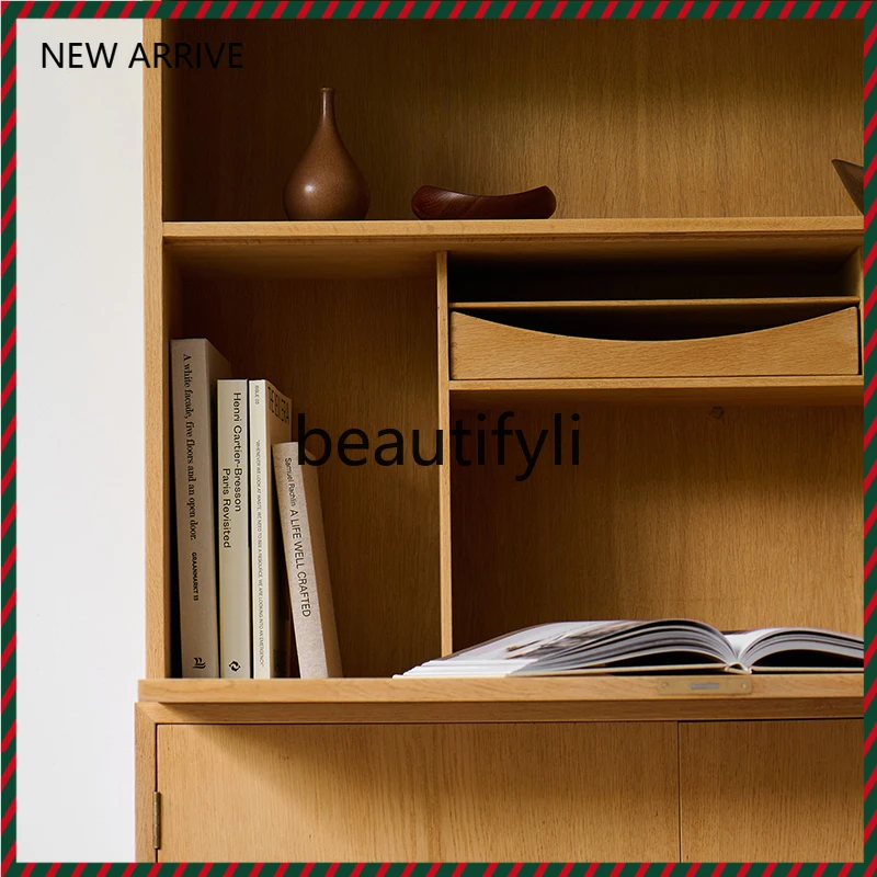 

D2520 Cherry storage teak tableware cabinet furniture