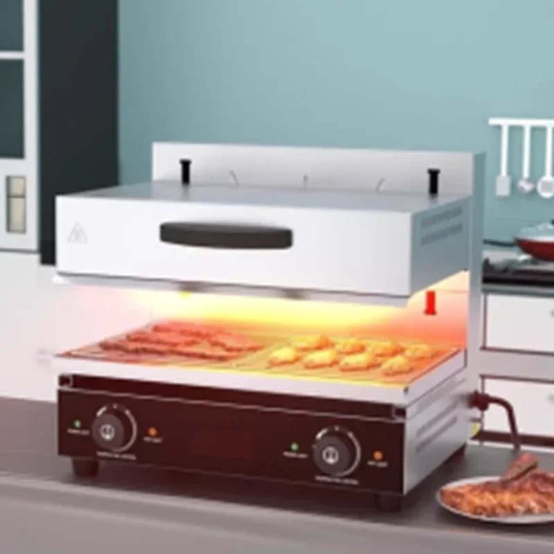 New 600S 4KW Elevating Electric Noodle Oven Commercial Electric Japanese Underside Fire Drying Oven Grill Western Noodle Oven