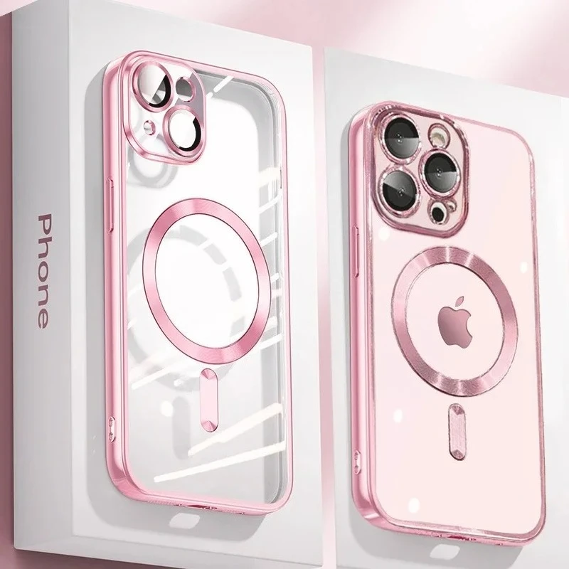 Clear Plating Ultrathin Silicone Case For iPhone 17 Air 16 1