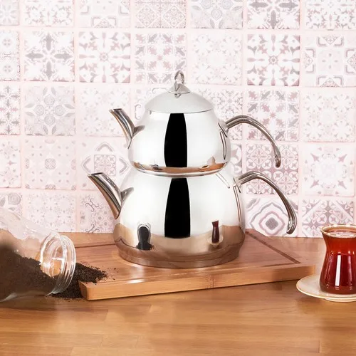 

Emsan Helical Steel Teapot Set