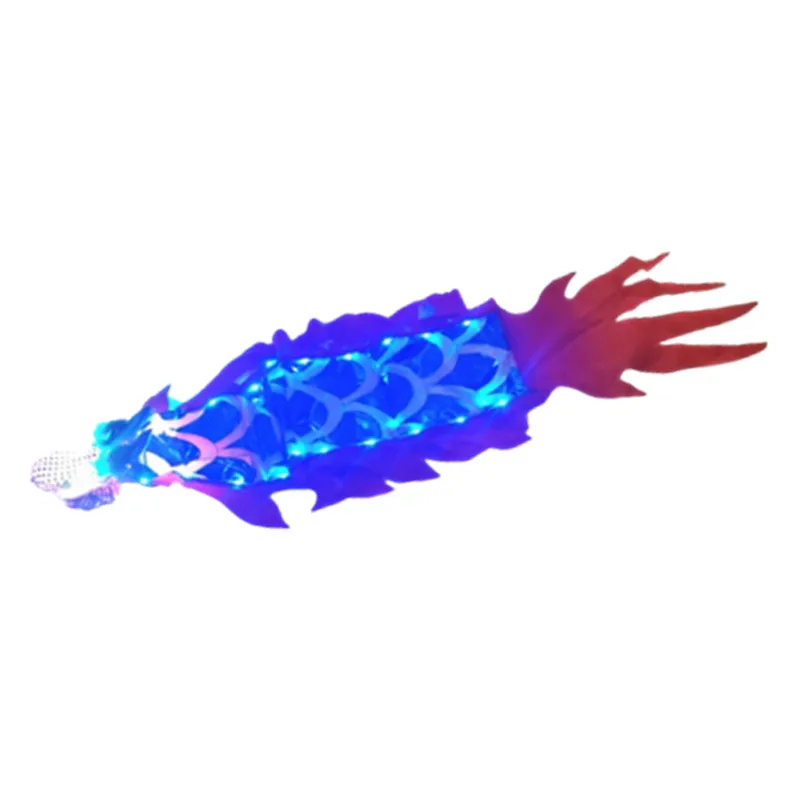 

Светодиодный китайский танец дракона для детей, новогодний фестиваль, праздник, легкое освещение, танец дракона, товары для фитнеса на открытом воздухе, ширина 54 см