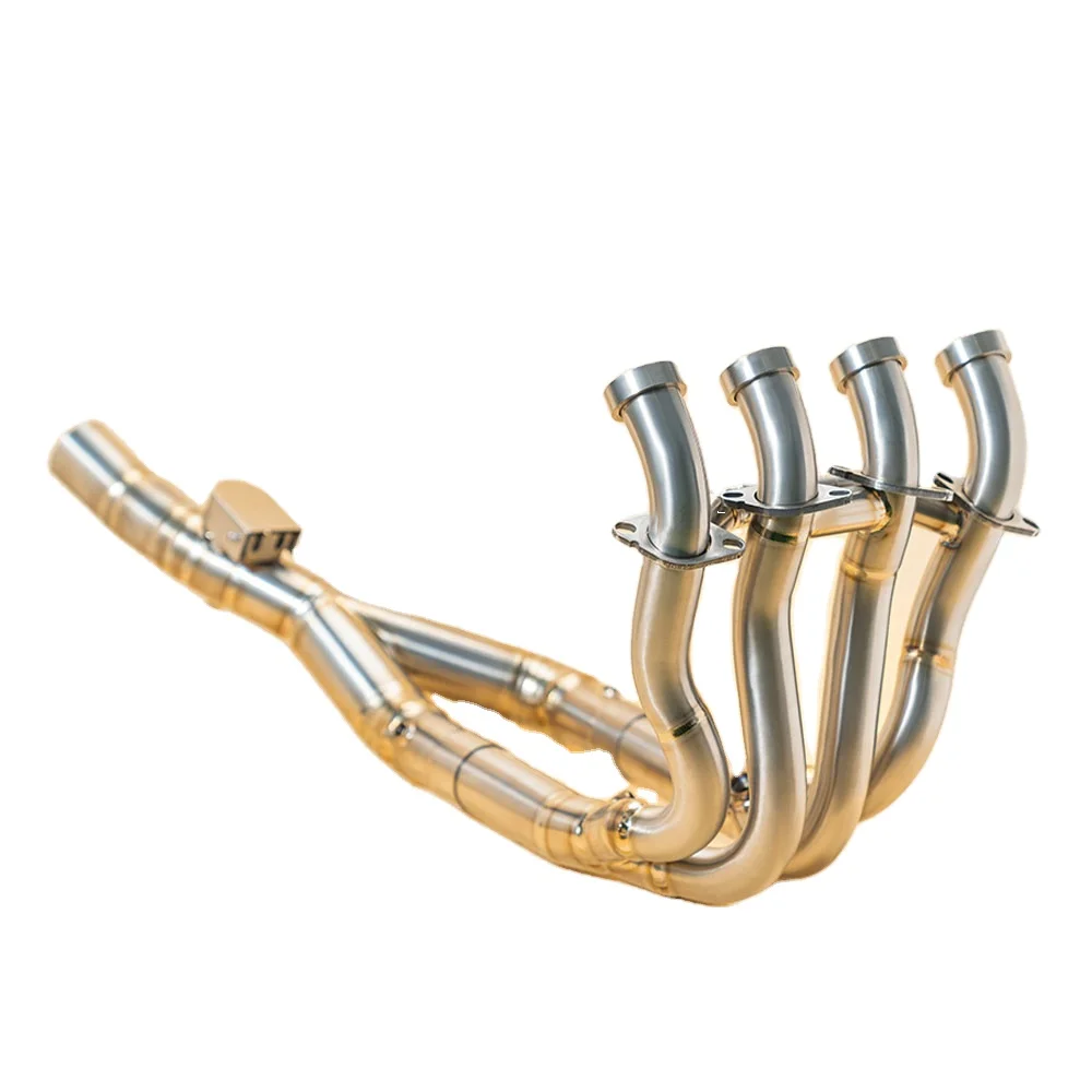Durable Titanium Exhaust System With Valve High Performance Motorbike Accessory