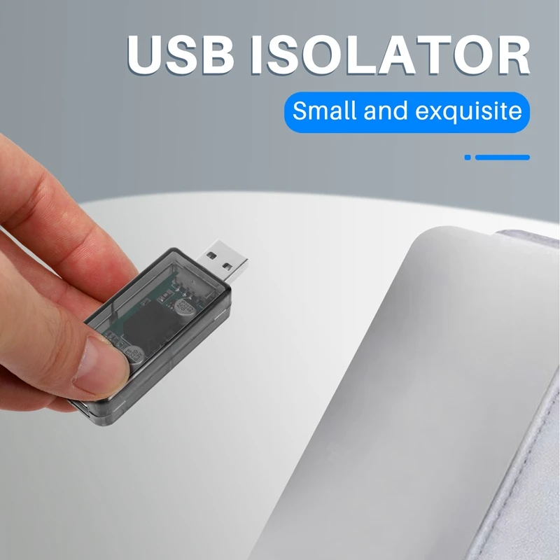 USB Isolator ADUM3160 USB To USB Digital Audio Signal Power Isolator Module Supports 12Mbps 1.5Mbps