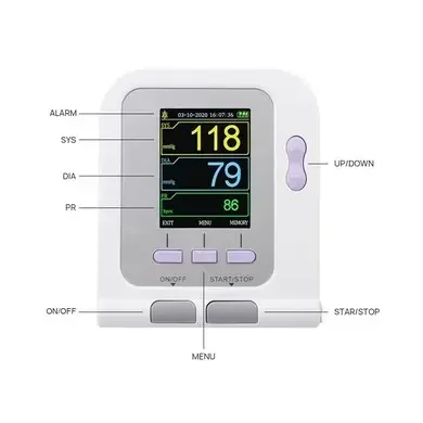 Yang Mengukur Tekanan Hewan Peliharaan Murah Sphygmomanometer Elektronik Tekanan Darah Otomatis Kucing dan Anjing