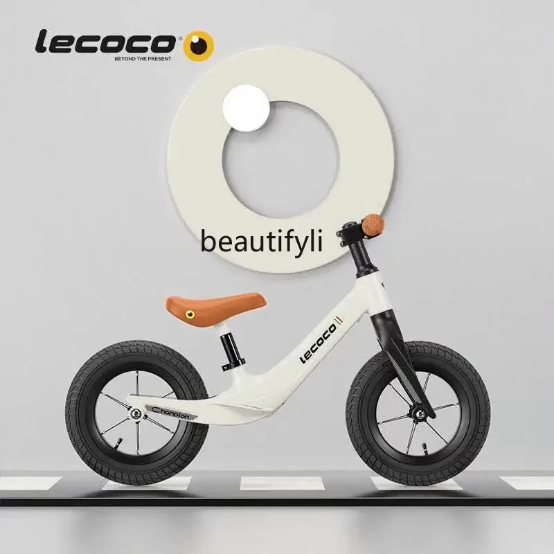 Voiture d'équilibre haut de gamme pour enfants, camion Le, scooter pour bébé débutant de 3 à 6 ans, peut s'asseoir et monter sans pédales
