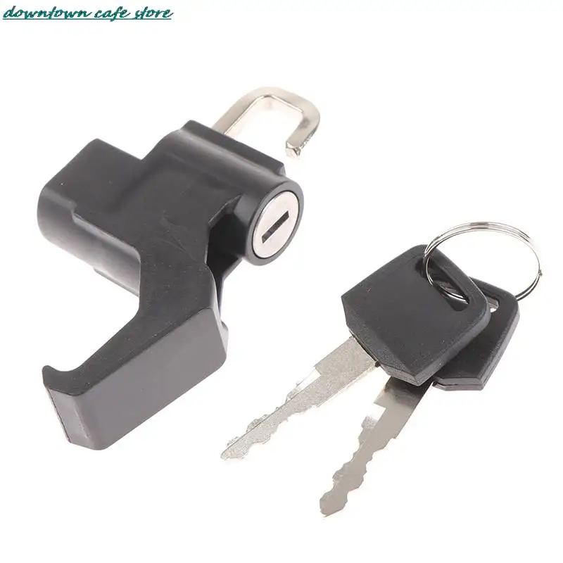 High quality Motorcycle Universal Helmet Lock Handlebar 22-26mm Anti-theft Security Motorbike