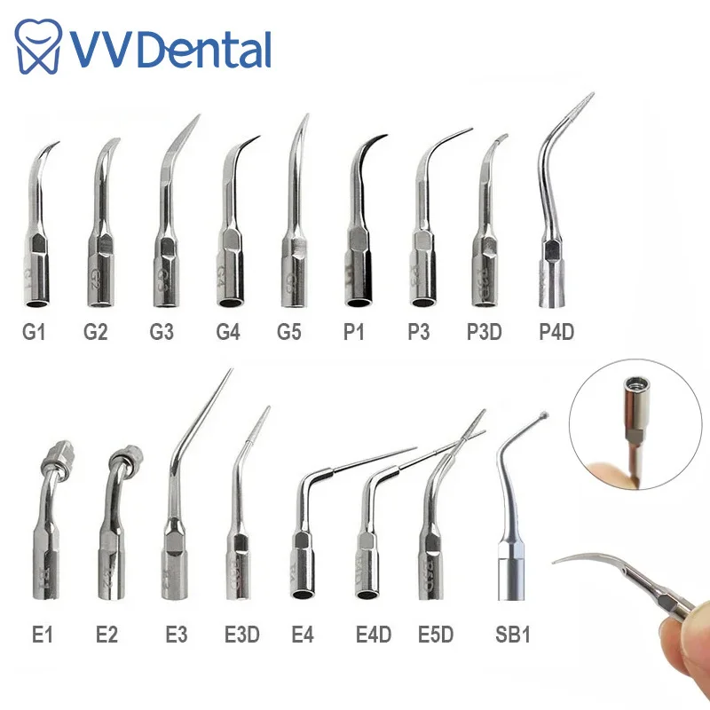 

Dental Ultrasonic Scaler Tip Scaling Periodontics Endodontics Scaling Tips For EMS And Woodpecker Ultrasonic Scalers Dentistry