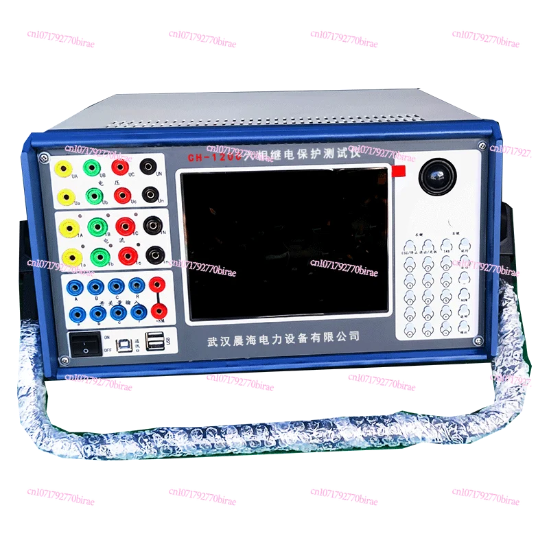 Three-phase relay protection tester Six-phase microcomputer relay  device test  Voltage, current and frequency