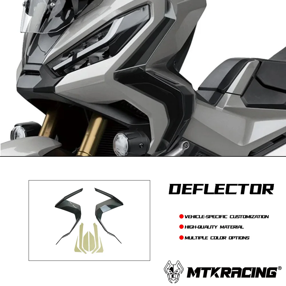 

For XADV Fixed Wind Wing Shield Side Winght Protection device XADV 750 Wind Deflector Fairing Wheel Extender Front Fender