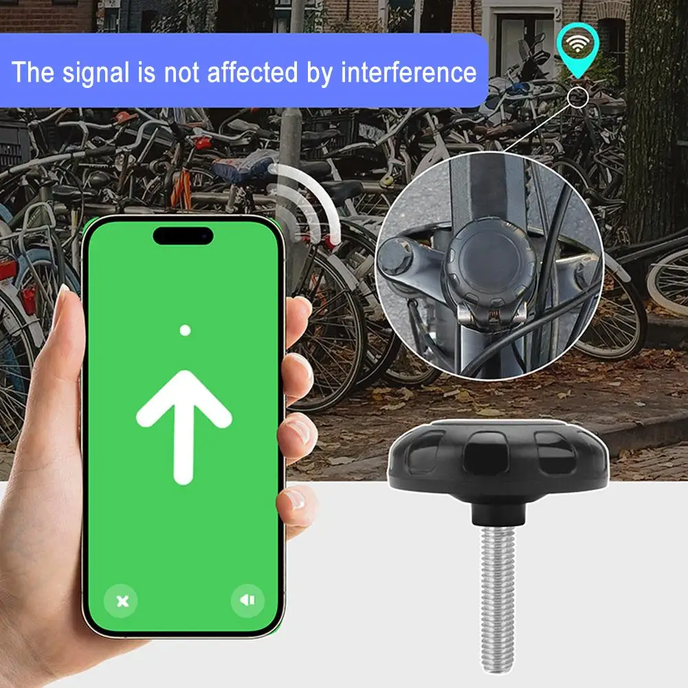 غطاء جذع دراجة مضاد للسرقة ، تركيب غطاء المقبض ، جهاز تعقب AirTag ، قوس تحديد موقع مضاد للسرقة ، T3R3