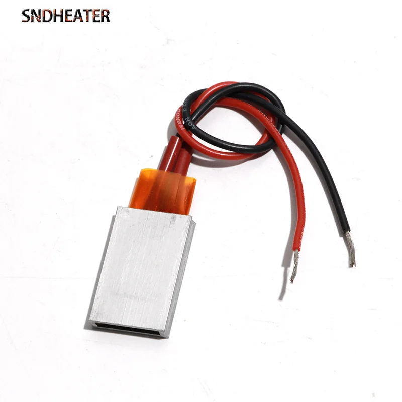 SNDHEATER 2PCS 35x20x5mm PTC Heater plate 24V 5V Externally Pressured Aluminum Shell Type PTC Heating Unit