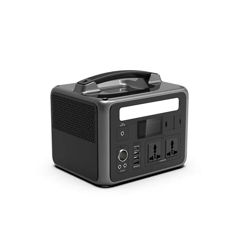 Long-lasting LiFePO4 Battery Portable Power Station 640Wh Solar Generator with LiFePO4 Battery Pack