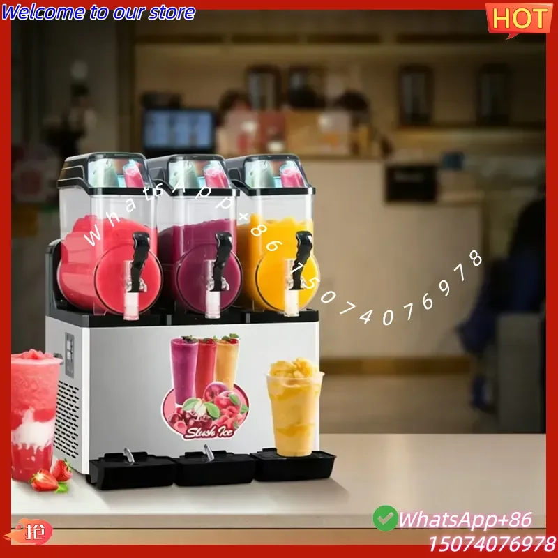 Máquina Comercial de Granizados Congelados 2026, Multifunción para Granita, Cócteles, Batidos y Café Helado, para Bares y